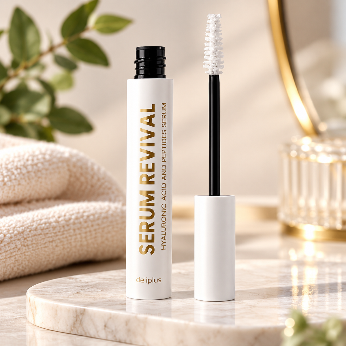 Deliplus Revival eyelash and eyebrow serum with hyaluronic acid and peptides | 8.5 ml