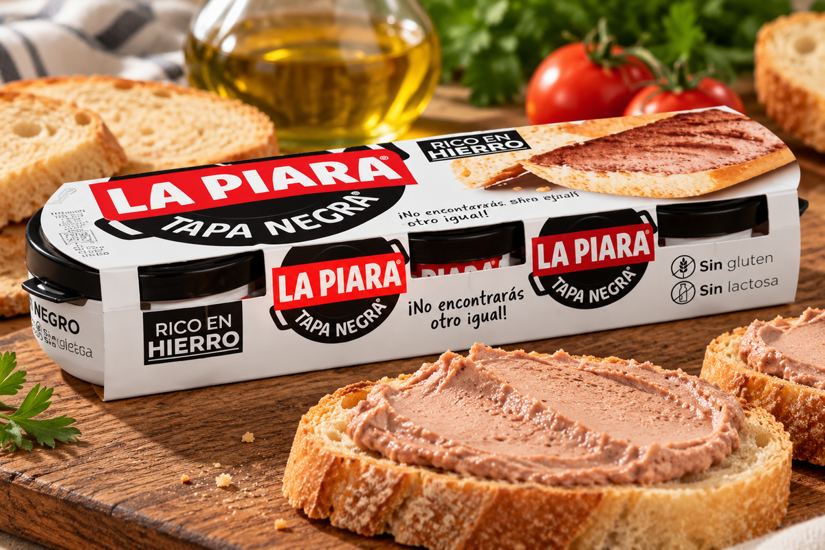 La Piara Pork Pâté, Black Lid | 3 tins x 93 g