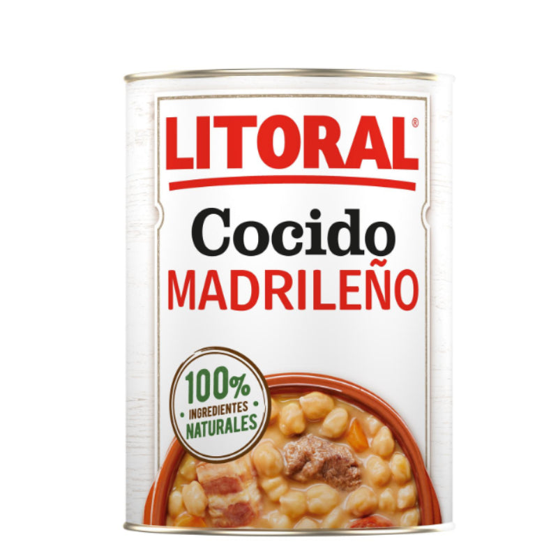 Cocido Madrileño Litoral glutenfrei 425 g | 100 % natürliche Zutaten