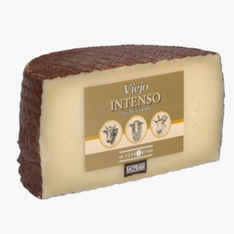Queso viejo intenso mezcla Hacendado Pieza 1,5 Kilos