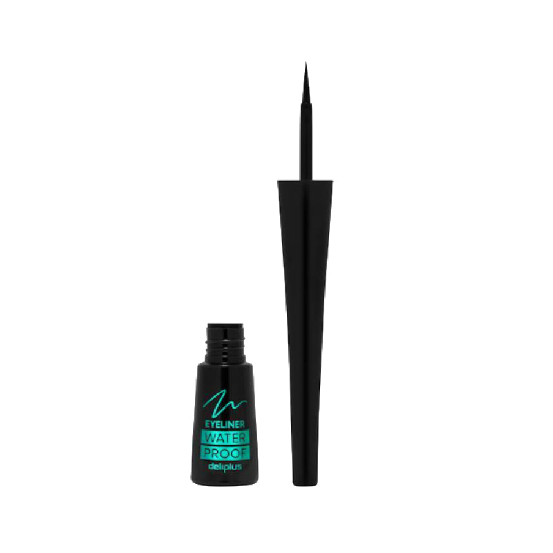Deliplus Waterproof Eyeliner zwart | 1 stuk