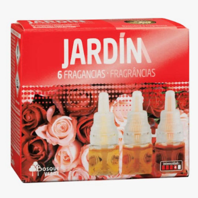 Recharge pour diffuseur électrique Jardín – 6 parfums Bosque Verde