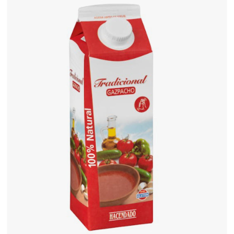 Hacendado traditionele gazpacho | Fles 1 liter