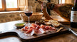 Jamón serrano e ibérico