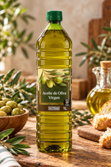 Oliwa z oliwek virgin Hacendado | Butelka 1 litr
