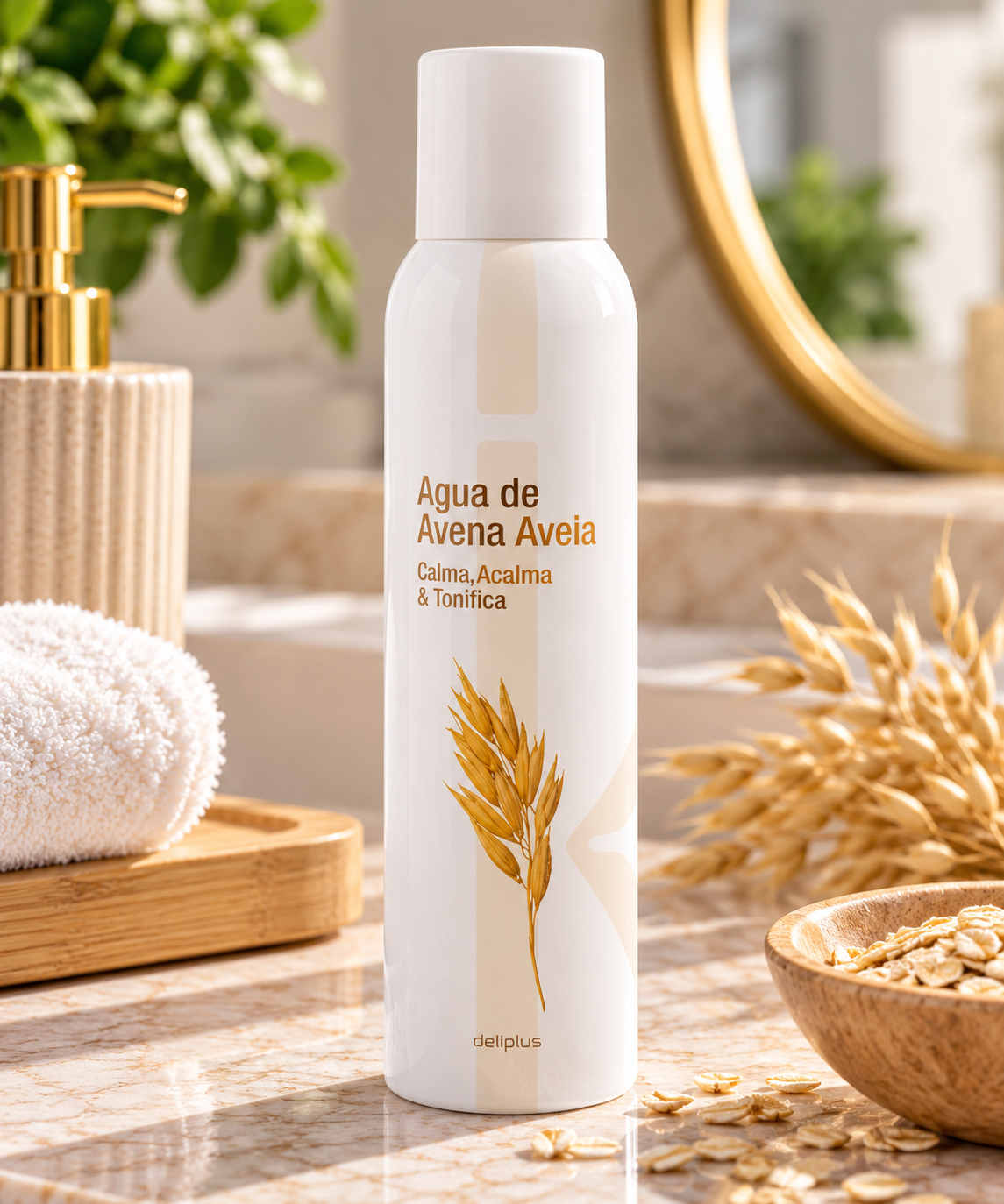 Deliplus havermout gezichtsspray voor de gevoelige huid | Spray 300 ml