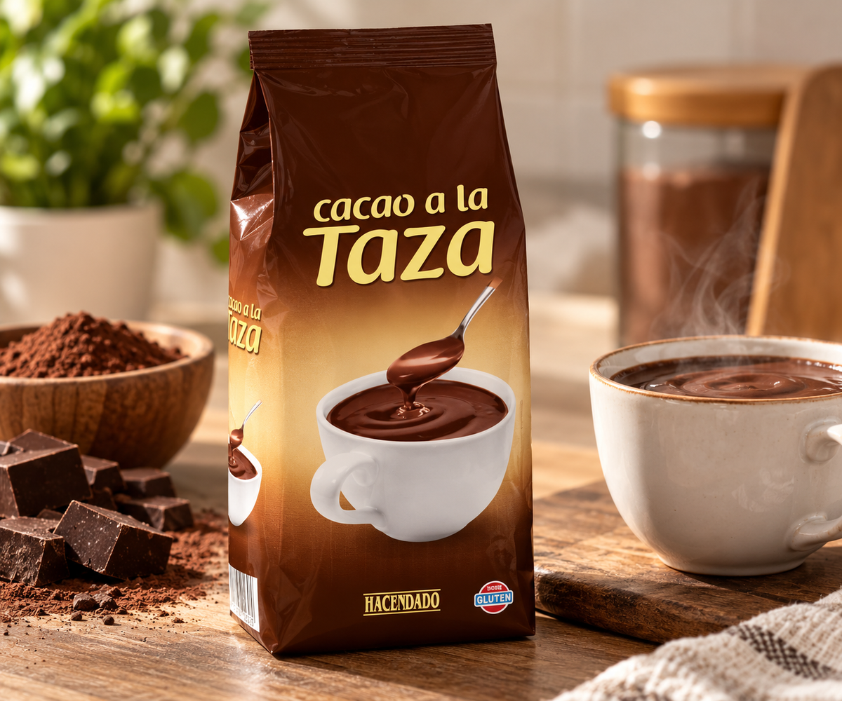 Cacao in polvere per bevanda Hacendado | Confezione da 400 g