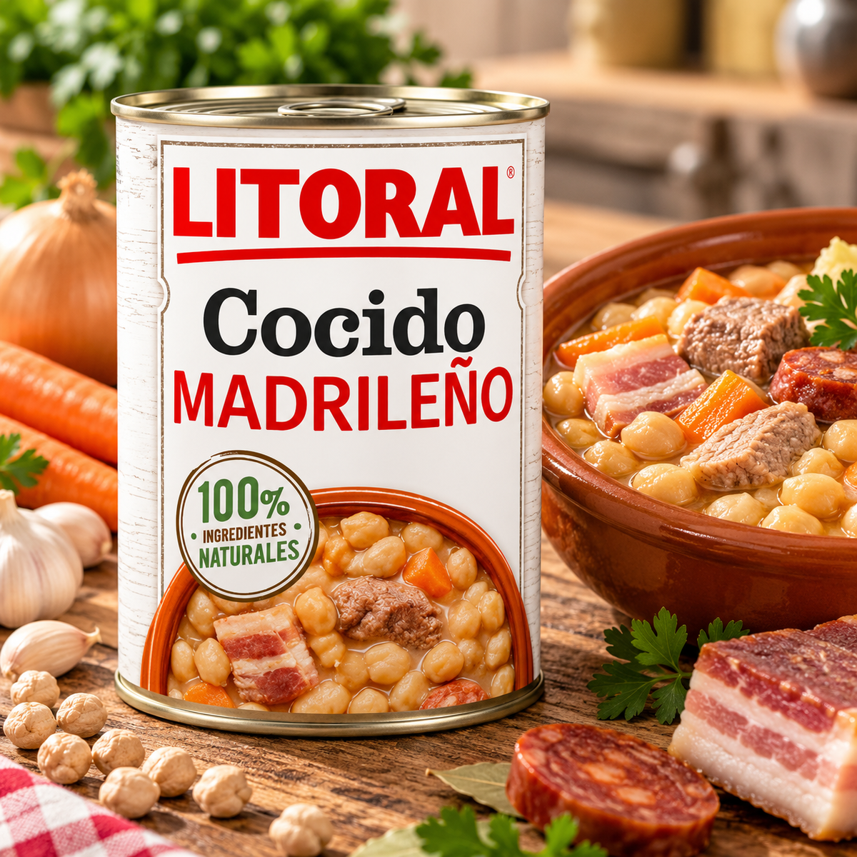 Cocido madrycki Litoral bez glutenu 425 g | 100% naturalnych składników