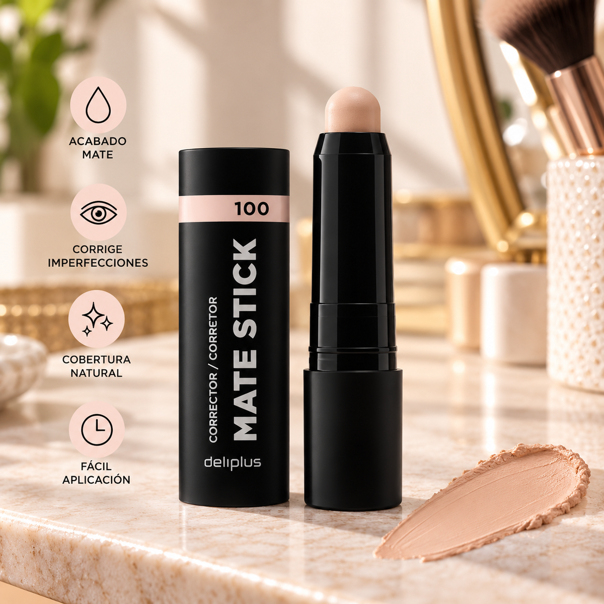 Deliplus Matte Cream Concealer Stick | Stick