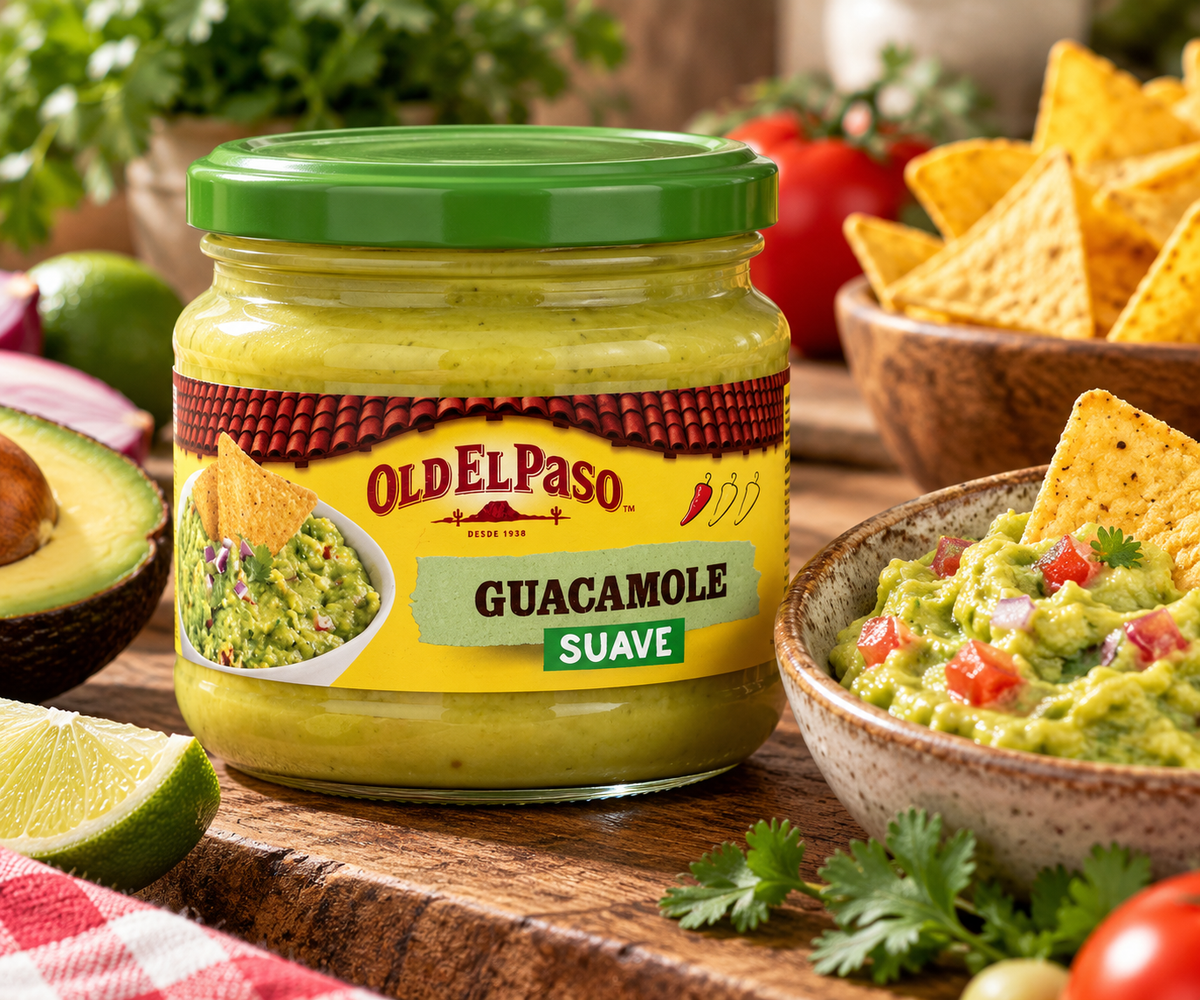 Salsa guacamole delicata Old El Paso vasetto 320 g.