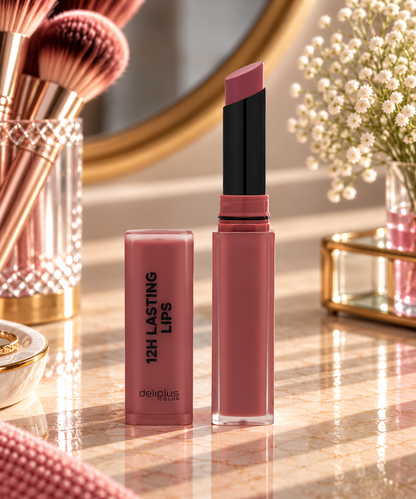 Rossetto opaco 12h Lasting Lips Deliplus | Stick
