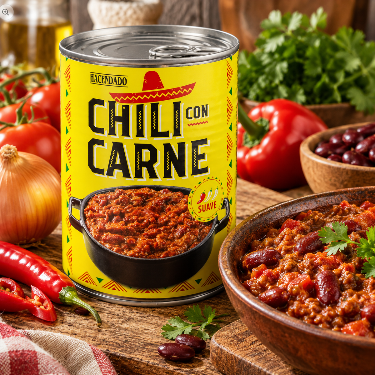 Hacendado Chili con Carne | Tub 420 g