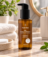 Deliplus Facial Clean gezichtsreinigingsolie, dubbele reiniging, make-upverwijderaar en reiniger | Fles 150 ml