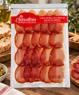 Lomo de bellota ibérico 50% raza ibérica cortado a máquina