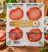 Lomo embuchado Hacendado lonchas | 4 paquetes x 37,5 Gramos