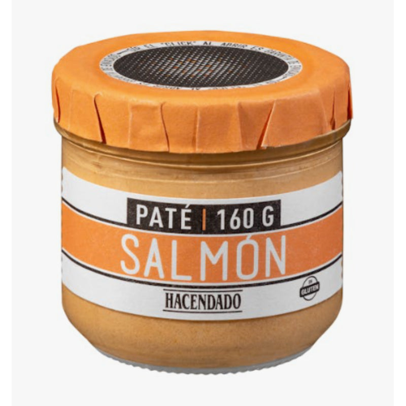 Paté de salmón Hacendado | Tarro 160 Gramos