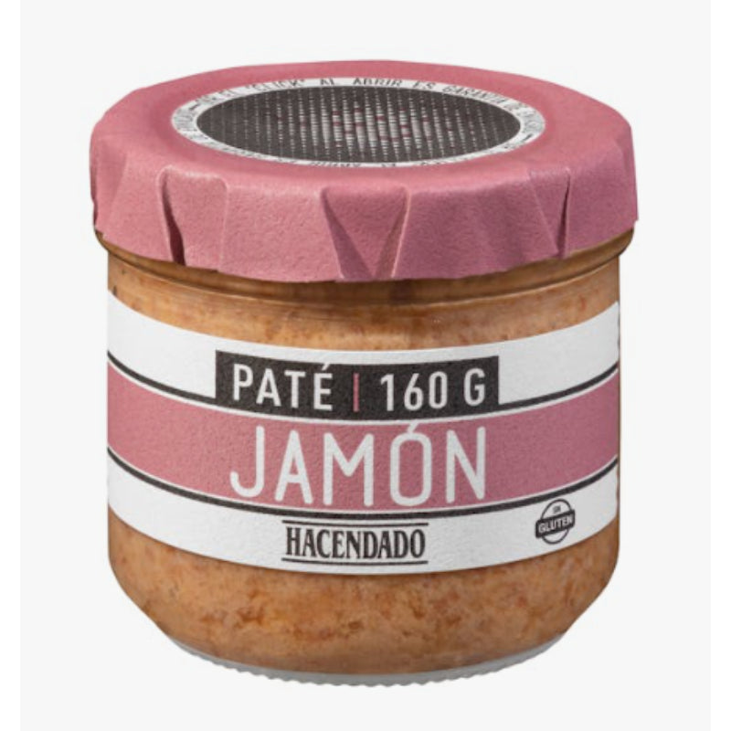 Paté de jamón Hacendado | Tarro 160 Gramos