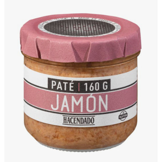 Paté de jamón Hacendado | Tarro 160 Gramos