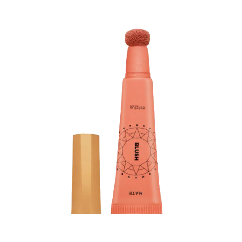 Matowy róż w płynie Blush Deliplus | 12 ml