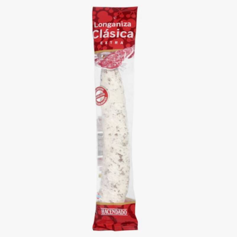 Longaniza clásica extra Hacendado Pieza 280 Gramos aprox.