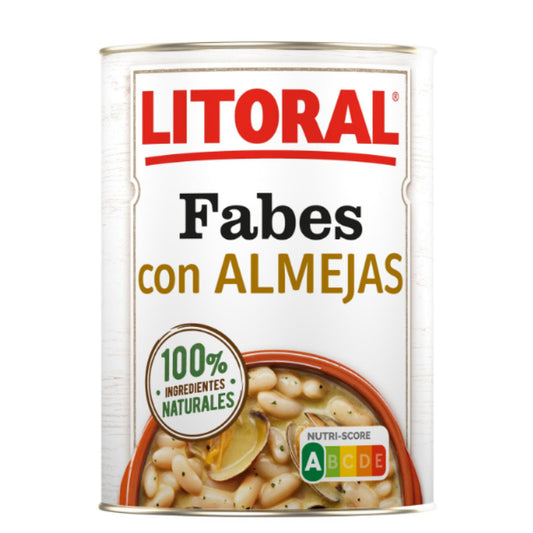 Fasola asturyjska z małżami Litoral bez glutenu 440 g