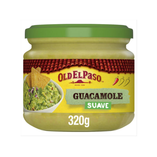 Salsa guacamole suave Old El Paso tarro 320 g.