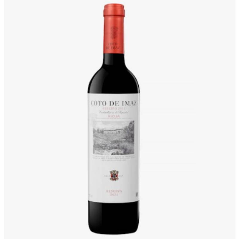 Vino tinto reserva Coto de Imaz DO Rioja | Botella 750 Mililitros