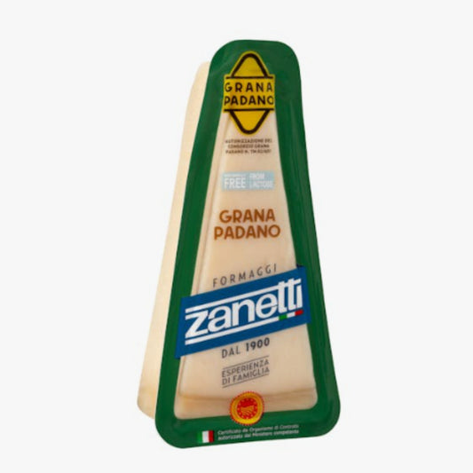 Queso grana padano Zanetti | Pieza 230 Gramos aprox