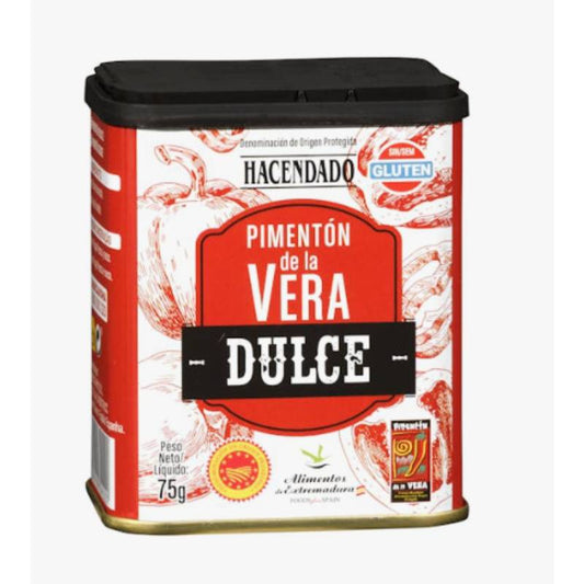 Pimentón dulce de la Vera Hacendado | Bote 75 Gramos