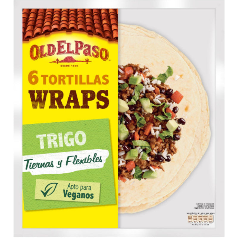 Old El Paso Weizentortillas Wraps 350 g.