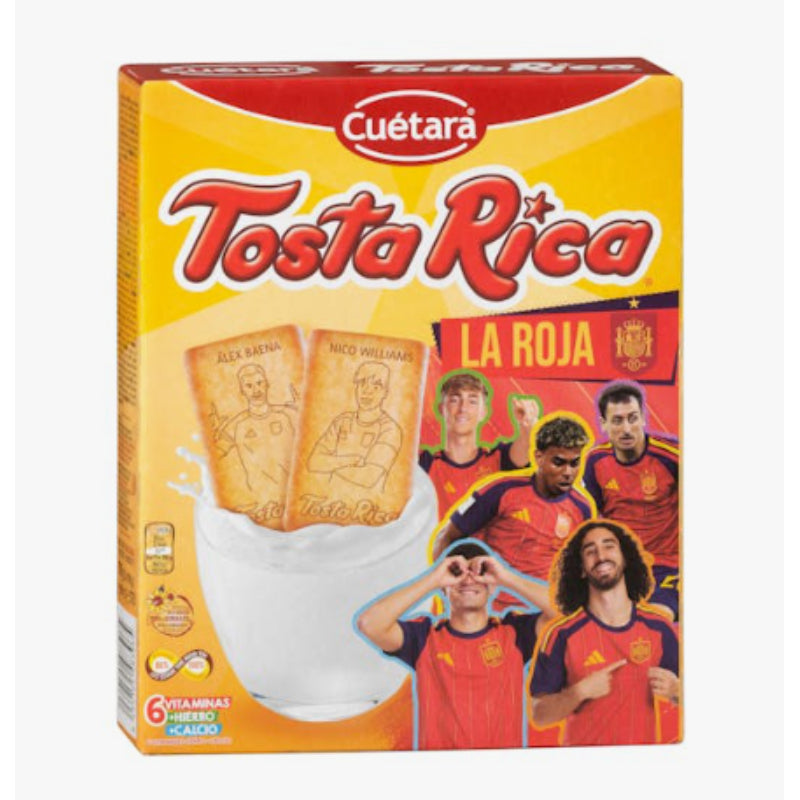 Galletas tostadas Tosta Rica Cuétara | Caja 3 paquetes (570 g)