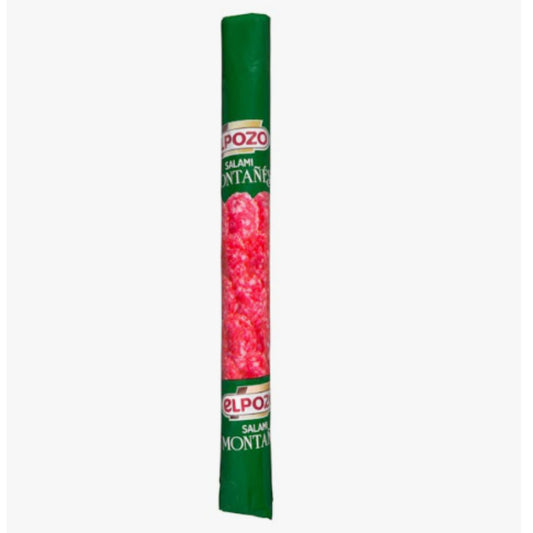 Salami montañés extra El Pozo | Pieza 200 Gramos aprox