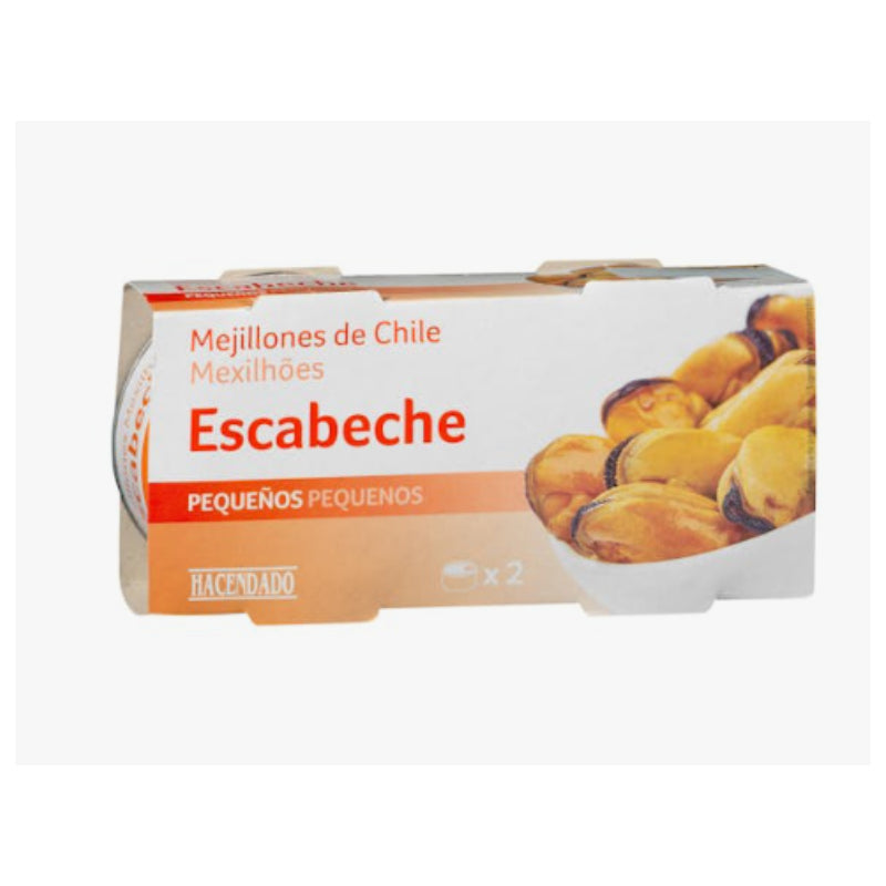 Małże chilijskie w zalewie Hacendado małe