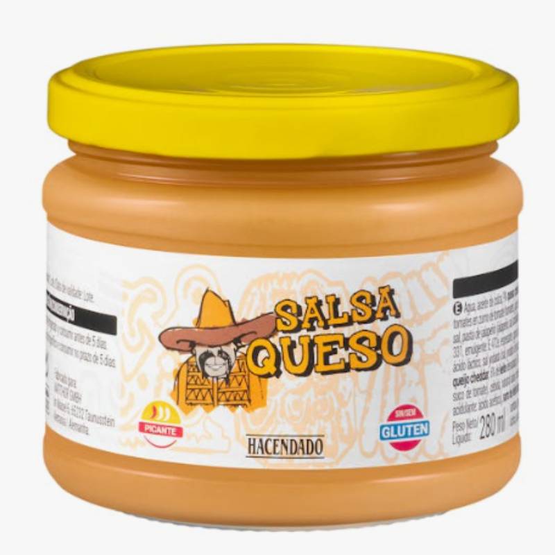 Salsa de Queso Hacendado | Tarro 280 Mililitros