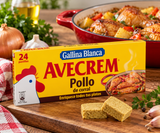 Bulion drobiowy Avecrem w kostkach Gallina Blanca, pudełko 24 sztuki