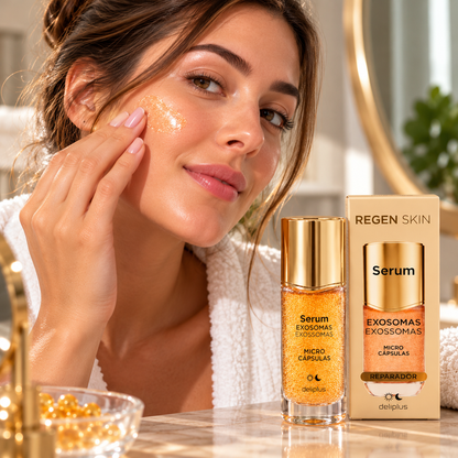 Sérum facial reparador Micro Cápsulas Deliplus todo tipo de pieles | Frasco 30 ml