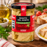 Hacendado Bonito del Norte Fillets in Olive Oil | Jar 400 g