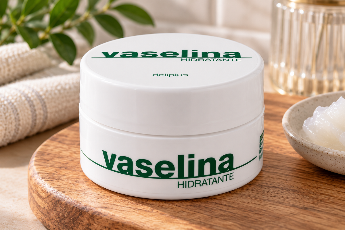 Deliplus Feuchtigkeitsspendende Vaseline | 100 g Tiegel